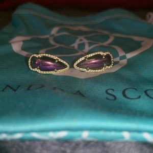 Kendra Scott Iridescent Stud Earrings